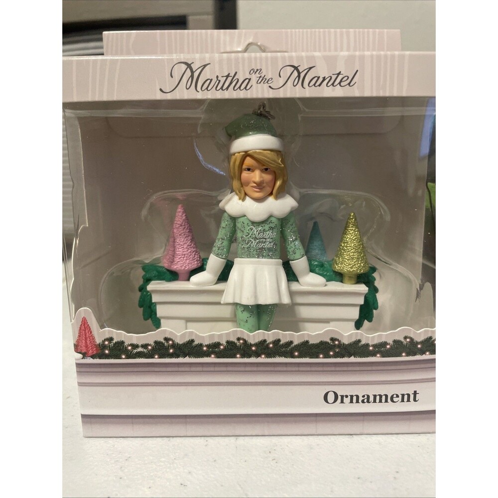 Martha Stewart Martha on the Mantle A Holiday Tradition Collectible Ornament NIB